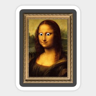 Googly Lisa Sticker